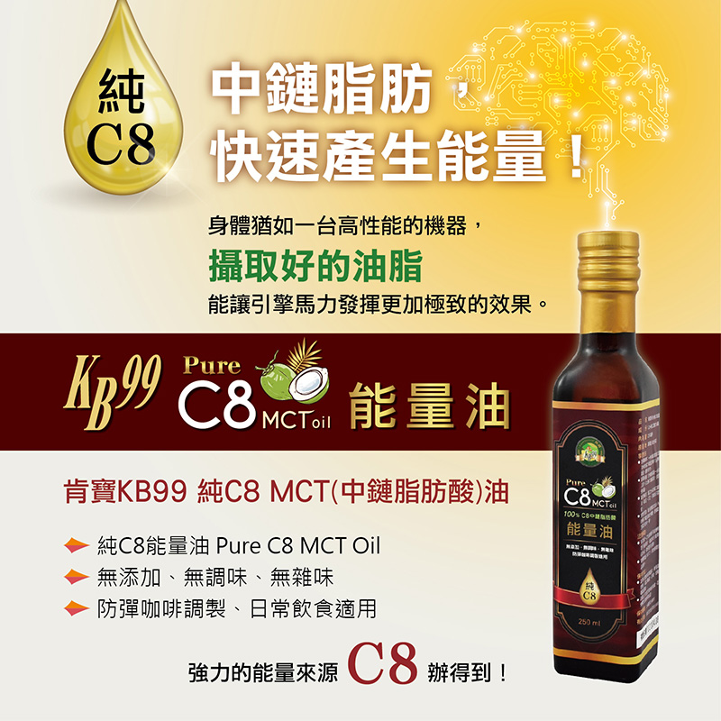防彈飲食xMCT油(C8油)！21世紀最流行的飲食法
